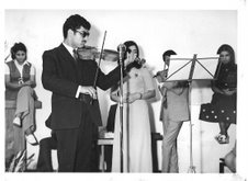 mahnaz performing in Esfahan